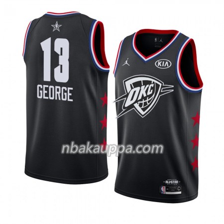Oklahoma City Thunder Paul George 13 2019 Kaikki tähti Jordan Brand Musta Pelipaidat Swingman - Miesten